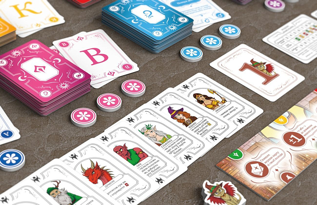Настольная игра Магия слов (Words of Magic), бренду Geekach Games, для 2-4 гравців, час гри < 30мин. - 8 - KUBIX