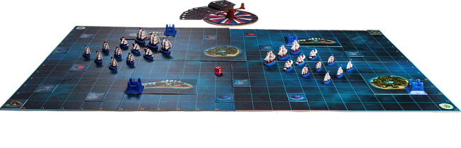 Настольная игра Адмирал (Admiral), бренду Bombat Game, для 2-6 гравців, час гри > 60мин. - 5 - KUBIX