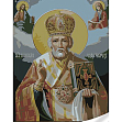 Мініатюра товару Картина за номерами Святий Миколай (30х40 см) - 1