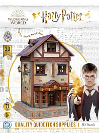 Товари для Квідичу Пазл 3D (Quality Quidditch Supplies Set 3D puzzle)