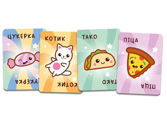 Настільна гра Тако Котик Піца, бренду Feelindigo, для 2-8 гравців, час гри < 30хв. - 3 - KUBIX