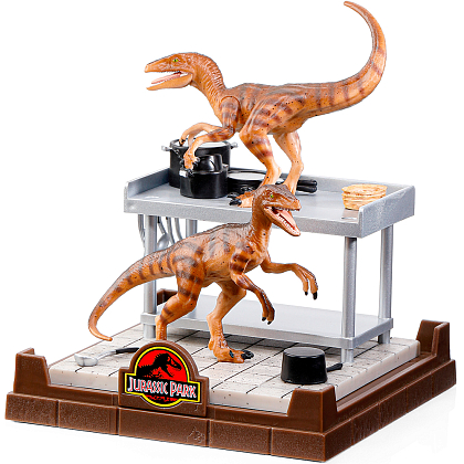 Фигурка Велоцераптор. Парк Юрского периода (Velociraptor. JURASSIC PARK Velociraptor) - KUBIX