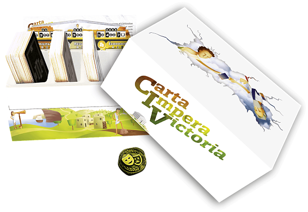 Настільна гра Карта Імпера Вікторія (CIV. Carta Impera Victoria), бренду Ігромаг, для 2-4 гравців, час гри < 30хв. - 6 - KUBIX