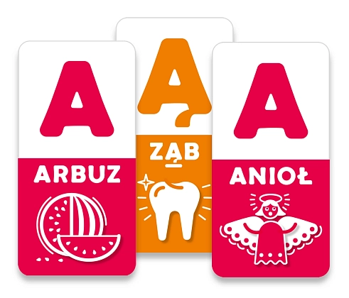 Настольная игра ABC tecza. Польский алфавит, бренду Мальвы, для 2-4 гравців - 3 - KUBIX