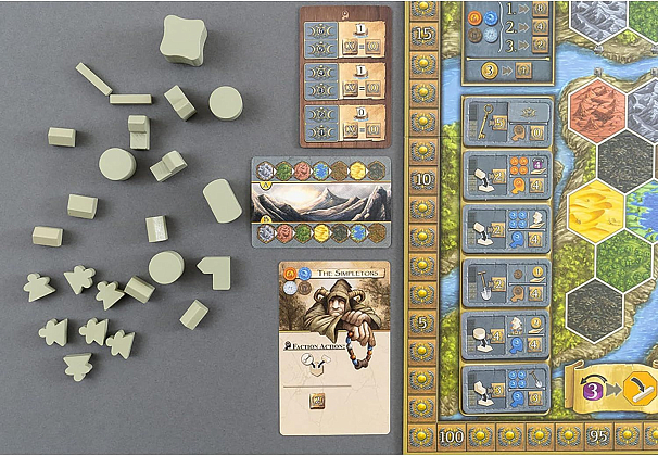 Настольная игра Terra Mystica: Big Box (Террамистика Большая коробка) (EN), для 1-5 гравців, час гри < 30мин. - 3 - KUBIX