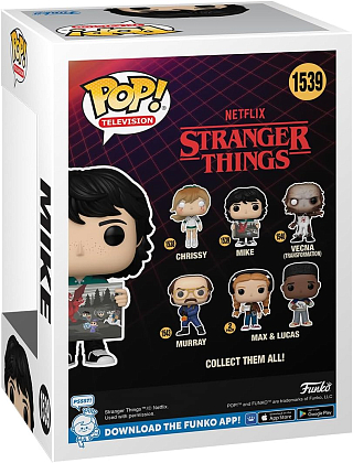 Игровая фигурка FUNKO POP! Майк с рисунком Вилла (Mike with Will's Painting) TV Stranger Things: #1539, бренду Funko - 2 - KUBIX