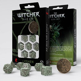 Набор кубиков The Witcher Dice Set. Leshen – The Totem Builder