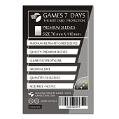 Мініатюра товару Протектори Games7Days (70 х 110 мм) Premium Magnum Ultra-Fit (50 шт) - 1