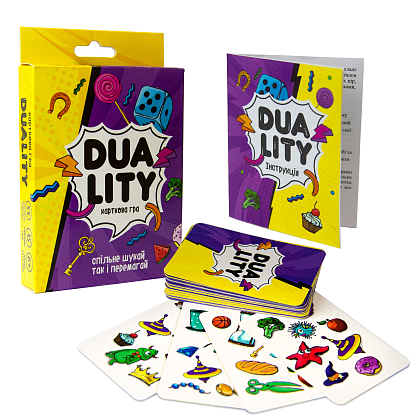 Настільна гра Подвійність (Duality), бренду Strateg, для 2-8 гравців, час гри < 30хв. - 2 - KUBIX