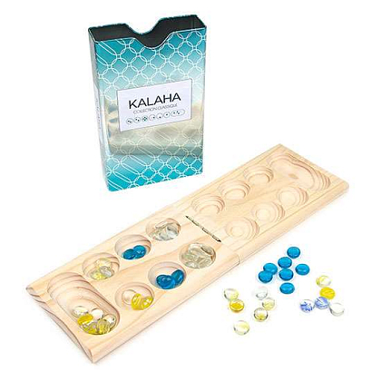 Настільна гра Калаха (Kalaha), бренду Tactic, для 2-2 гравців, час гри < 30хв. - 3 - KUBIX