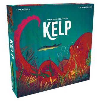 Настольная игра Kelp: Акула против Осьминога (Kelp: Shark vs Octopus) - KUBIX Настольная игра Kelp: Акула против Осьминога (Kelp: Shark vs Octopus)