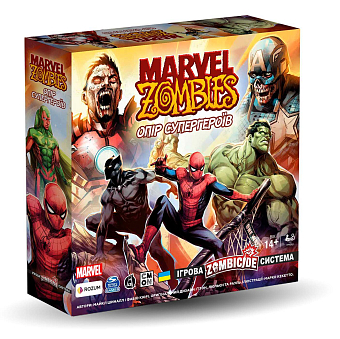 Настольная игра Marvel Zombies. Сопротивление супергероев (Marvel Zombies: Heroes' Resistance)