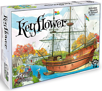 Настольная игра Keyflower. Украинское издание - KUBIX Настольная игра Keyflower. Украинское издание