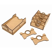 Миниатюра товара Организатор для настольной игры 7 чудес: Дуэль (Organizer for boardgame 7 Wonders: Duel) - 4