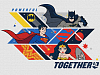 Картина по номерам Super Friends Powerful together (30х40 см)