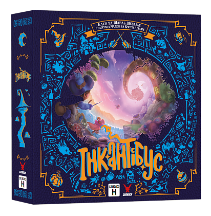 Настольная игра Инкантибус (Incantibus), бренду Geekach Games, для 2-4 гравців, час гри < 30мин. - KUBIX