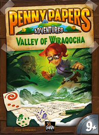 Настольная игра Пенни Пейперс: Долина Веракочья (Penny Papers Adventures: Valley of Wiraqocha)