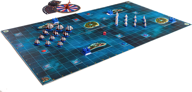 Настольная игра Адмирал (Admiral), бренду Bombat Game, для 2-6 гравців, час гри > 60мин. - 6 - KUBIX
