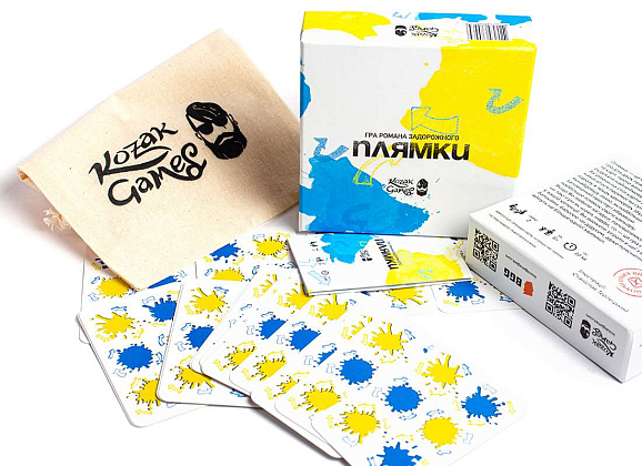 Настольная игра Пятнашки (Art of Spots), бренду KOZAK Games, для 2-8 гравців, час гри < 30мин. - 3 - KUBIX