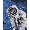 Картина по номерам Кот в космосе (40х50 см)