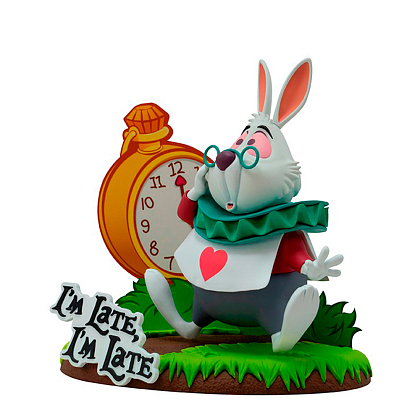 Фігурка White Rabbit. DISNEY. Alice in Wonderland (Аліса Білий кролик) - 6 - KUBIX