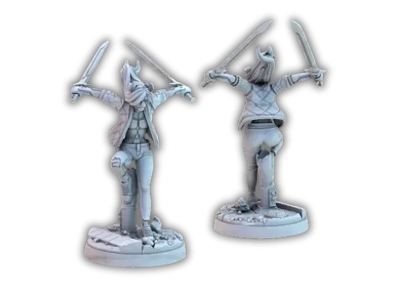 Настільна гра Тамашіі: Хроніка Сходження Мініатюри для гри (Tamashii: Edgerunners), бренду Ігрова Майстерня - 6 - KUBIX