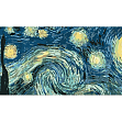 Миниатюра товара Картина по номерам Звездная ночь Ван Гога (50х25 см) - 1