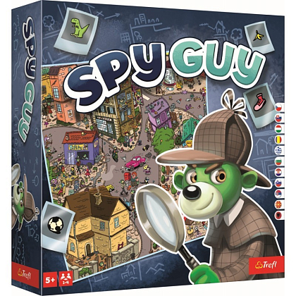 Настольная игра Шпион (Spy Guy), бренду Trefl, для 1-4 гравців, час гри < 30мин. - 3 - KUBIX