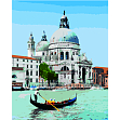Миниатюра товара Картина по номерам Венецианский гондольер (40х50 см) - 1