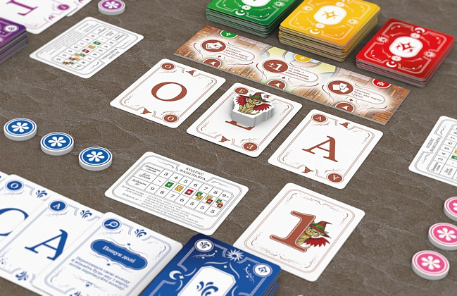 Настольная игра Магия слов (Words of Magic), бренду Geekach Games, для 2-4 гравців, час гри < 30мин. - 11 - KUBIX