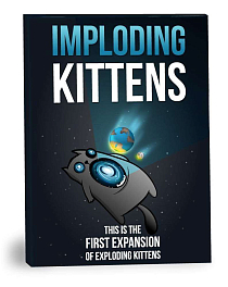 Настільна гра Вибухові кошенята. Сингулярні кошенята (Exploding Kittens. Imploding Kittens) (EN)