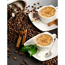 Алмазная мозаика Встреча на кофе (40х50 см)