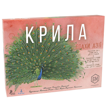 Настольная игра Крылья. Птицы Азии (Wingspan. Asia)