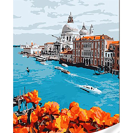 Картина за номерами Венеція - місто на воді (30х40 см)