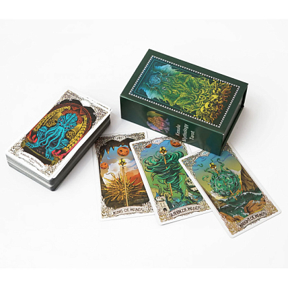 Карти ТАРО Ктулху Владики Злих Духів (Кольорова колода) (TAROT Cthulhu Lord of Evil Spirits (Colored Deck)) - 3 - KUBIX