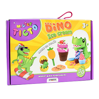 Набір для ліплення Містер тісто Діно Морозиво (Dino Ice Cream)