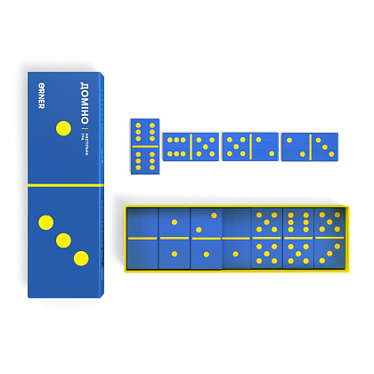 Настільна гра Доміно, бренду ORNER, для 2-4 гравців, час гри < 30хв. - 3 - KUBIX