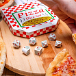 Миниатюра товара Набор кубиков Pizza Modern Dice Set: Pepperoni (7) - 3