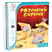 Мініатюра товару Настільна гра Розумний сирник. Дорожня магнітна гра (Brain cheeser. Road magnetic game) - 1