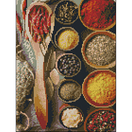 Алмазная мозаика Специи (30х40 см)