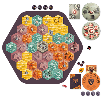 Настільна гра Оборонці нетрів (Defenders of the Wild), бренду Geekach Games, для 1-4 гравців, час гри > 60хв. - 7 - KUBIX
