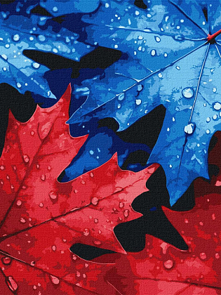 Картина по номерам Осенний росой (30х40 см), бренду Идейка - KUBIX