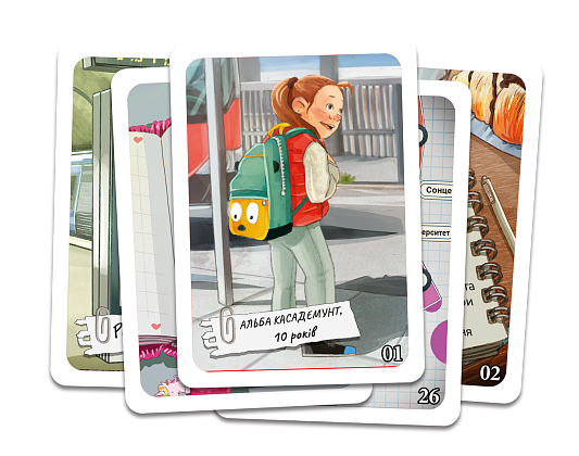 Настільна гра Шерлок дитячий №1. Де Альба? (Sherlock Junior: Alba), бренду Geekach Games, для 2-8 гравців, час гри < 60хв. - 3 - KUBIX