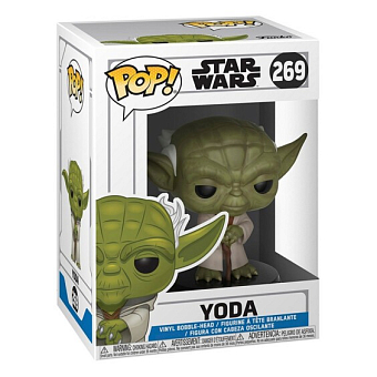Игровая фигурка FUNKO POP! Йода (Yoda) Star Wars #269 - KUBIX Игровая фигурка FUNKO POP! Йода (Yoda) Star Wars #269