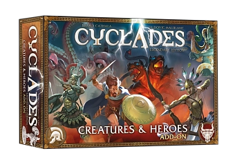 Настільна гра Кіклади. Легендарне видання. Монстри і герої (Cyclades: Creatures & Heroes) - KUBIX Настільна гра Кіклади. Легендарне видання. Монстри і герої (Cyclades: Creatures & Heroes)