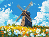Картина по номерам Мельница посреди поля (30х40 см) Картина по номерам Мельница посреди поля (30х40 см)