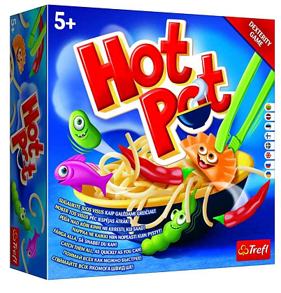 Настільна гра Спіймай усіх (Hot Pot), бренду Trefl, для 2-4 гравців, час гри < 30хв. - KUBIX