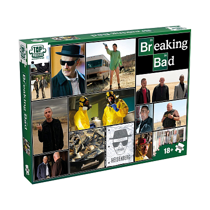 Пазл BREAKING BAD (Пустыть берега) (1000 шт.) - KUBIX