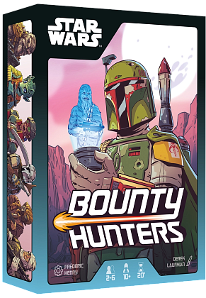 Настільна гра Зоряні війни. Мисливці за головами (Star Wars: Bounty Hunters), бренду Geekach Games, для 2-6 гравців, час гри < 30хв. - KUBIX