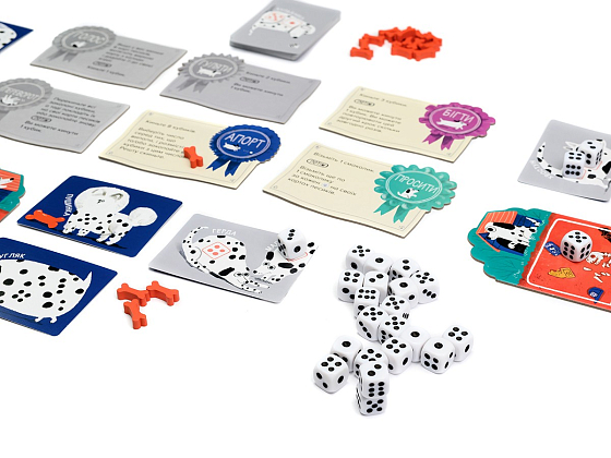 Настільна гра Крапки (Spots), бренду Ігромаг, для 1-4 гравців, час гри < 30хв. - 10 - KUBIX